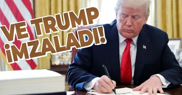 Donald Trump imzaladı ABD halkı nefes aldı! Kovid-19 ekonomik destek paketi tam 900 milyar dolar