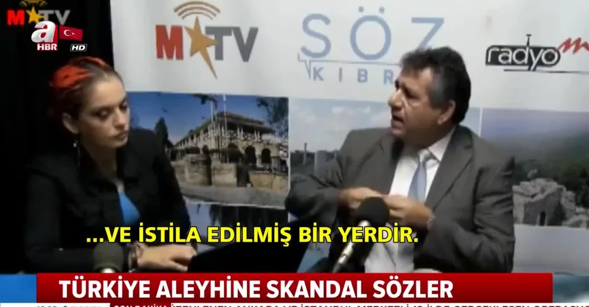 KKTC'de Türkiye aleyhinde skandal sözler!