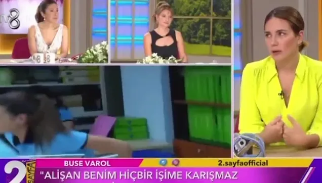 Buse Varol'dan 'öpüşme' açıklaması!