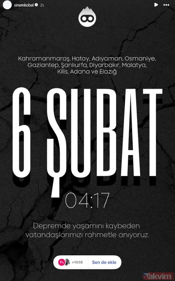 Üç yıl geçti ama acımız hala taze! Asrın felaketinde ünlülerden 6 Şubat mesajları - 22