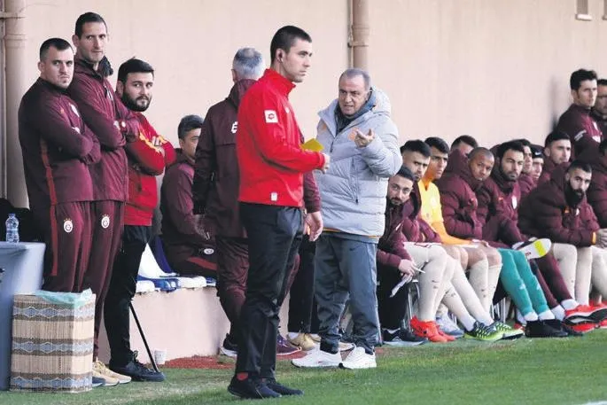 Galatasaray'dan 3 gollü prova-1