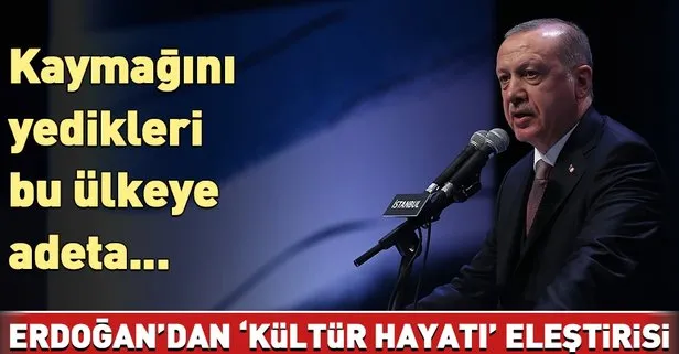 Başkan Erdoğan "Necip Fazıl Ödülleri" töreninde önemli açıklamalarda bulundu