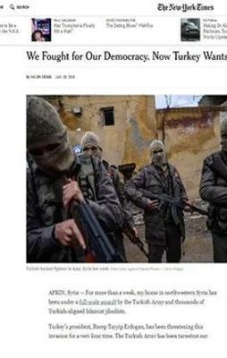 ABD basını teröristlere köşe açtı