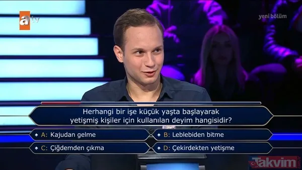 Kim Milyoner Olmak İster'de çarpıcı 'mide' sorusu! Kenan İmirzalıoğlu'ndan "Ciddi bir skandal olurdu!" yorumu... Yarışmacıdan bomba cevap - 7