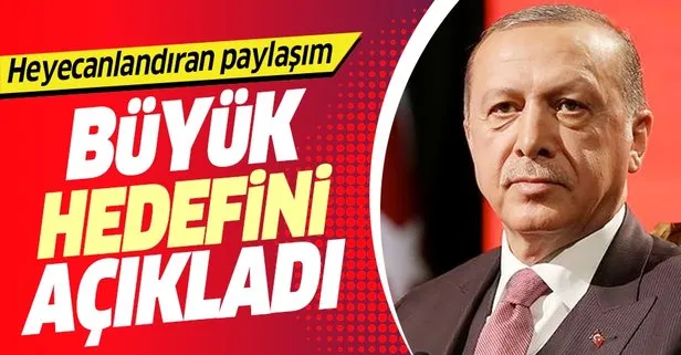 Başkan Erdoğan: Her türlü motor tasarımı ve üretimi alanında hedefimize adım adım yaklaşıyoruz