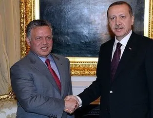 Başkan Erdoğan, Ürdün Kralı ile bir araya geldi