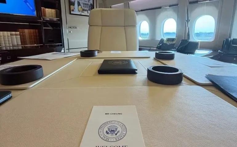 Dünyanın takip ettiği uçak: Trump Ankara'ya "Uçan Beyaz Saray'la" geldi-6