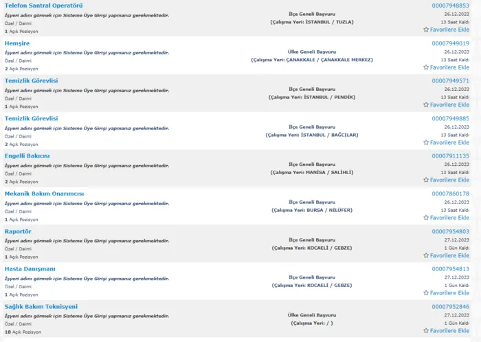 Hastanelere KPSS şartsız deneyimli deneyimsiz 18-55 yaş arası personel alınıyor! 28-31 Aralık başvurular başladı: İşte başvuru şartları-8