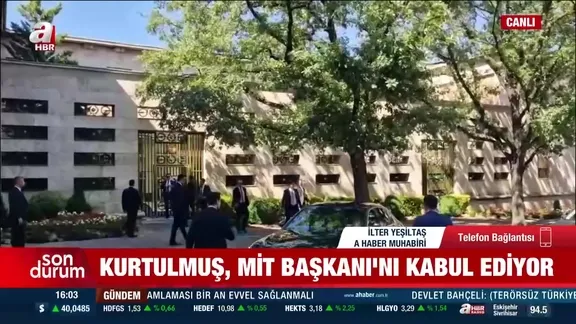 TBMM Başkanı Kurtulmuş, MİT Başkanı Kalın’ı kabul etti