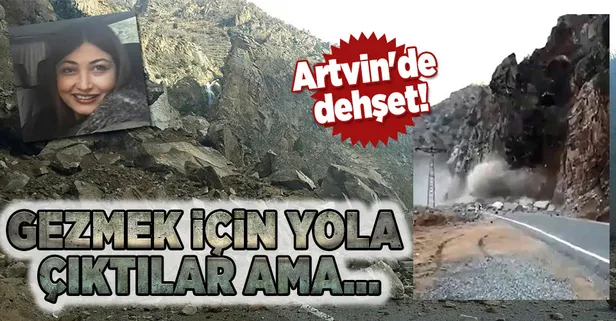 Artvin'de dehşet! Gezmek için yola çıktı, korkunç olayı yaşadı