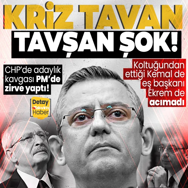 CHPde İzmir krizi PMde zirveye çıktı! Özgür Özel aday belirlemek için yetki istedi vetoyu yedi
