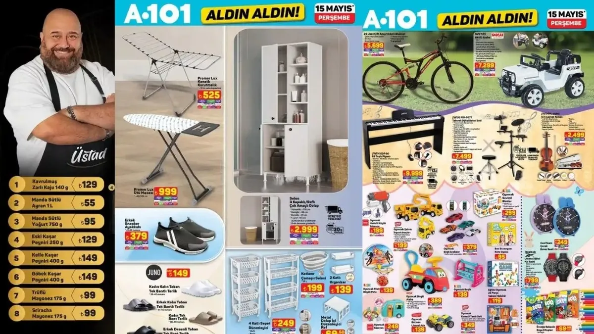 A101’de 1.999 TL’ye satılacak: Ev hanımları bayram etti