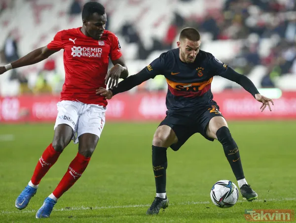 Aslan Sivas'ta yaralı! (Sivasspor 1-0 Galatasaray MAÇ SONUCU ÖZET) - 18