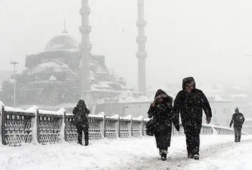 İstanbul’da kar için tarih verildi