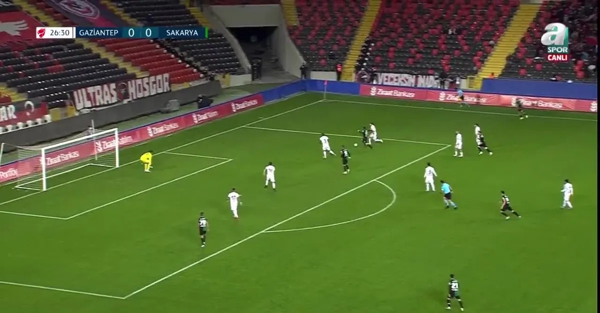 GOL | Gaziantp FK 0-1 Sakaryaspor