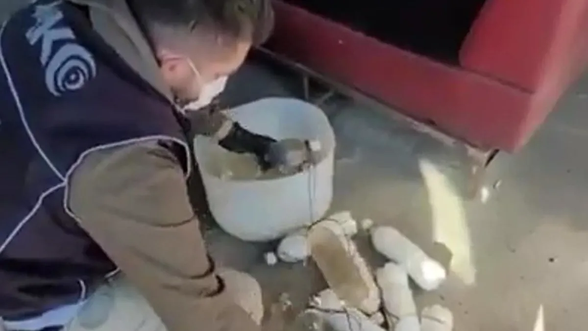Yakıt deposundan zehir çıktı: Tam 16 kilo!