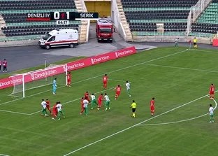 Denizli İdmanyurdu SK - Serikspor maçında kazanan belli oldu! İşte maçın özeti