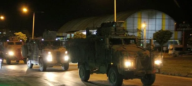 Sınırda hareketli dakikalar