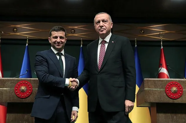 Başkan Erdoğan, Ukrayna Devlet Başkanı Volodimir Zelenskiy ile telefonda görüştü