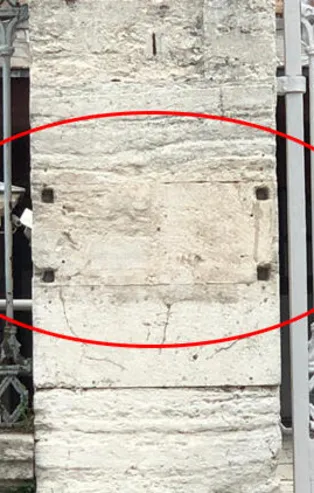 Ayasofya'da dikkat çeken kare! O tabela yerinden söküldü
