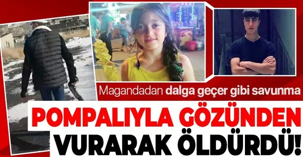 13 yaşındaki Pınar Kaban’ı gözünden vurarak öldüren magandadan pes dedirten savunma