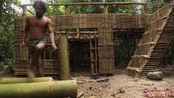 Sadece ağaç kullanarak öyle bir şey yaptı ki! YouTube videosu milyonlar izlendi - 44