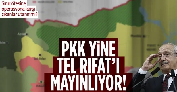 Sınır dışı operasyona karşı çıkan muhalefet bu haberi iyi okusun! PKK’lı hainler Tel Rıfat’a yeni mayınlar yerleştiriyor