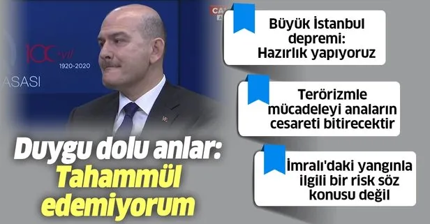 Son dakika: İçişleri Bakanı Süleyman Soylu’dan İstanbul depremi açıklaması: Büyük İstanbul planı hazırlıyoruz