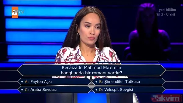 Kim Milyoner Olmak İster'de Fransuva'yı iyileştiren Osmanlı hekimi ile ilgili soru geceye damga vurdu - 20