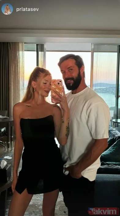 Survivor Hilmi Cem ve sevgilisi Pırıl Atasev'den aşk pozları! Havuzda bir kere daha aşık oldular! "Rönesans tablosu adeta" - 7