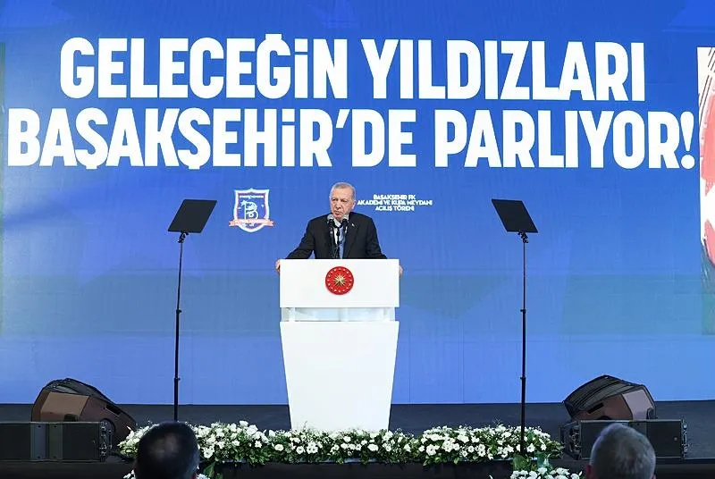 Başkan Erdoğan'dan Başakşehir Futbol Akademisi ve Kupa Meydanı Açılış Programı'nda önemli açıklamalar-6