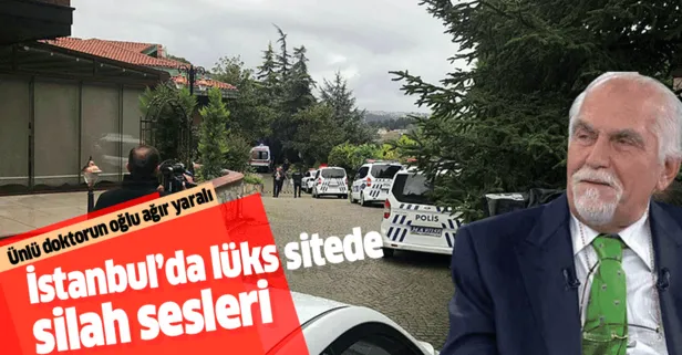 İstanbul’da lüks sitede dehşet! Ünlü doktor Erkan Topuz’un oğlu yaralandı