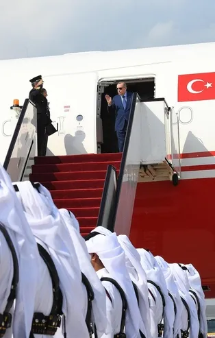 Başkan Erdoğan, Katar Emiri Şeyh Temim Bin Hamed Al Sani ile görüştü