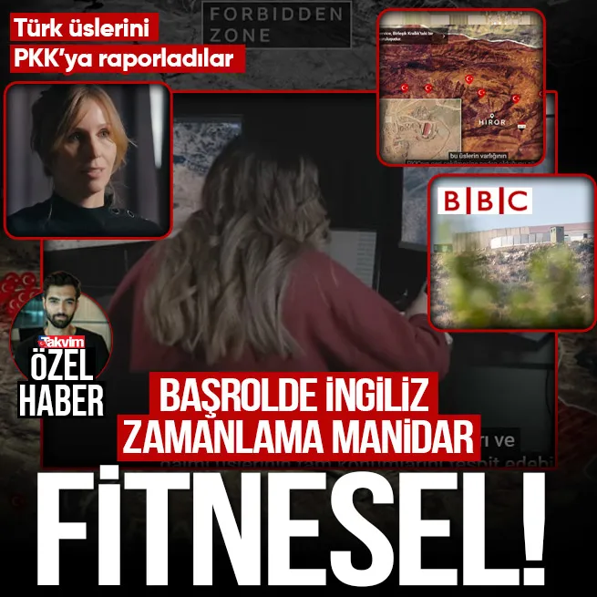 Fesih kongresinin arifesinde İngiliz fitnesi! BBCden skandal belgesel: Türk üslerini görüntüleyip PKKya hedef gösterdiler