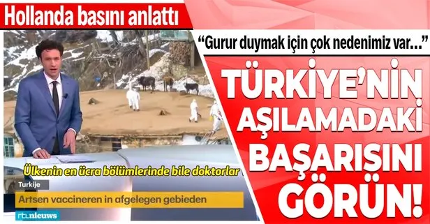 Türkiye’nin aşılamadaki başarısı Hollanda basınında! Bakan Koca paylaştı: Bu ülkeyle gurur duymak için çok nedenimiz var