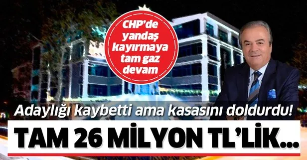 CHP’de ihale kıyağı! CHP’li Bahattin Erdoğan adaylığı kaybetti ama belediyeden milyonluk ihale kaptı!
