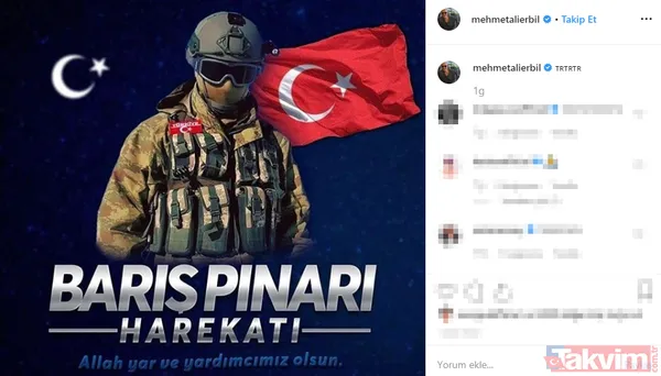 Barış Pınarı Harekatı'na susanlara Yusuf Güney'den anlamlı video! Ünlü isimlerden Barış Pınarı Harekatı'na destek yağıyor... - 6