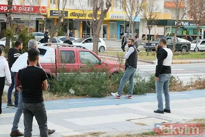 Aksaray’da hareketli dakikalar! Polisler çelik yelek giydi! Pompalı tüfeği önce polise sonra kendisine doğrulttu