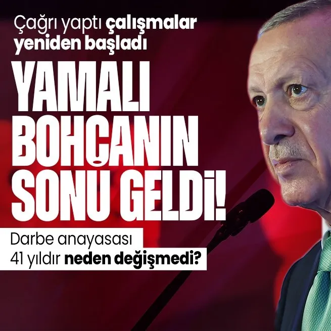 Başkan Erdoğan çağrı yaptı yeni anayasa için çalışmalar yeniden başladı