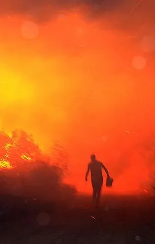 Son dakika: Mersin'de orman yangını