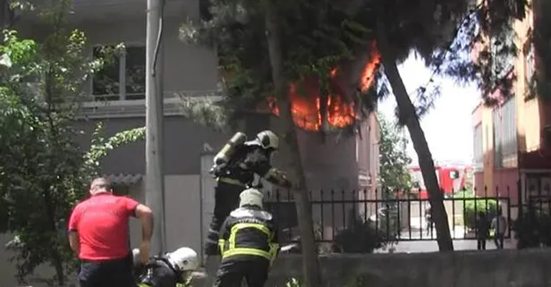 Şanlıurfa'da 6 katlı binada korkutan yangın!