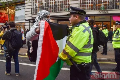 İngiltere katil İsrail’i nasıl savunacağını şaşırdı! Londra polisinden pes dedirten uygulama: Filistin destekçilerini ihbar edin