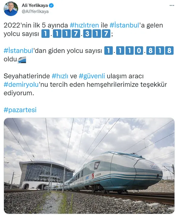 son-dakika-istanbula-2022nin-ilk-5-ayinda-hizli-trenle-1-milyon-117-bin-yolcu-geldi-1654525248041.jpg SON DAKİKA: İstanbul'a 2022'nin ilk 5 ayında hızlı trenle 1 milyon 117 bin yolcu geldi-2