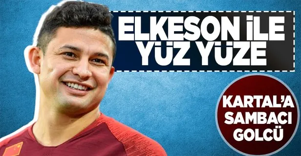 Elkeson ile yüz yüze! Beşiktaş Brezilyalı yıldız golcü için harekete geçiyor