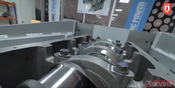 SON DAKİKA: Savunma Sanayii Başkanı İsmail Demir: Tank için geliştirilen ilk motor BATU'nun ateşleme testi başarılı - 10