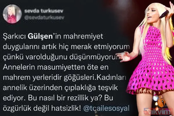 Gülşen sahne kıyafetiyle olay oldu, rezalete uydurduğu kılıfla tepki çekti: "Emzirmektir masum olan senin yaptığın teşhircilik" - 2