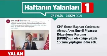 Haftalık vaka tablosu açıklandı! CHP haftayı 7 öne çıkan yalanla kapatarak performansını korudu
