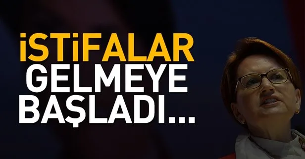 İyi Parti'de istifa depremi