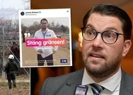 Son dakika: Edirnede sığınmacılara İsveçe gelmemeleri yönünde bildiri dağıtan Jimmie Akesson, sınır dışı edildi