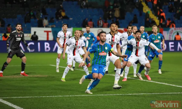 Beşiktaş'ın Çaykur Rizespor beraberliği sonrası spor yazarlarından yıldız isme sert sözler: Acaba bu kez nasıl kaçıracak - 1